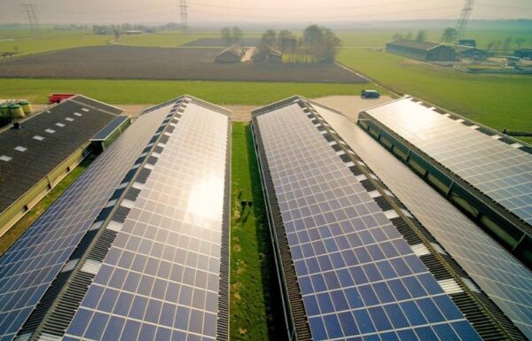zonnepanelen en landschap